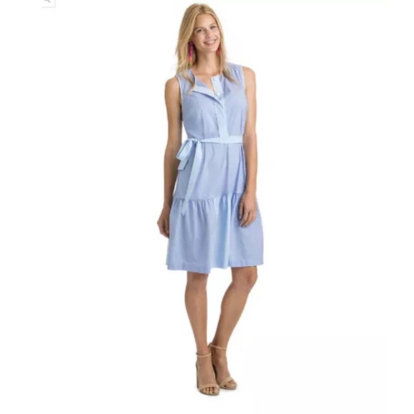 Vineyard Vines Dresses & Skirts - Vineyard Vines Stripe Dropwaist Shirting Dress